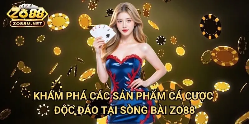 Khám Phá Các Sản Phẩm Cá Cược Độc Đáo Tại Sòng Bài Zo88
