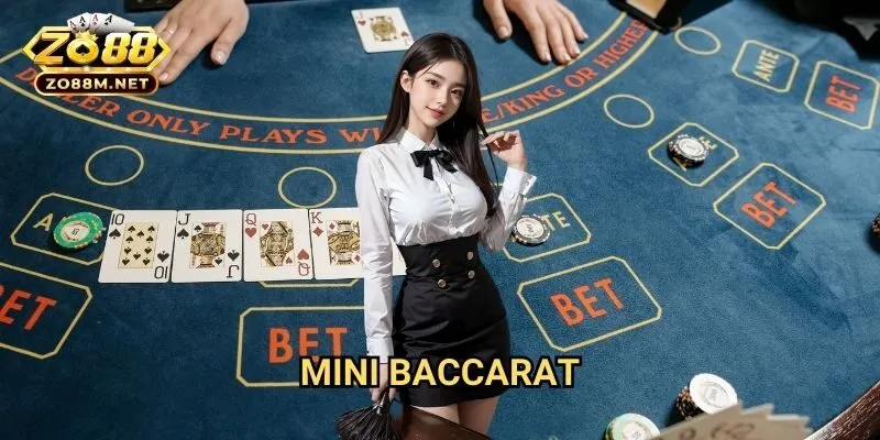 Mini Baccarat Zo88: Hướng Dẫn Chơi Bài Baccarat Phiên Bản Đơn Giản Hóa