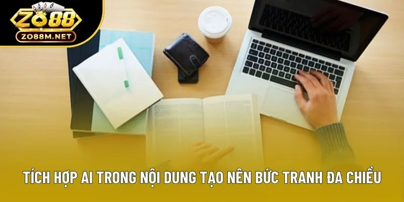 Tích hợp AI trong nội dung tạo nên bức tranh đa chiều